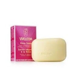 Jabón Vegetal de Rosa (WELEDA)