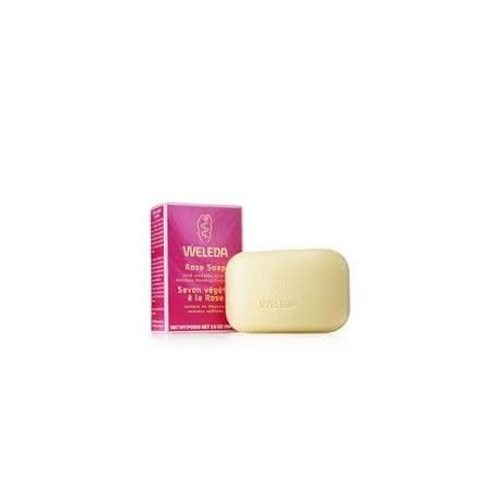 Jabón Vegetal de Rosa (WELEDA)