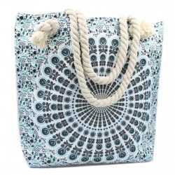 BOLSO MANDALA AZUL CIELO
