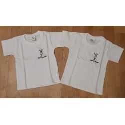 PACK DOS CAMISETAS MANGA CORTA BORDADAS