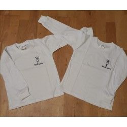 PACK DOS CAMISETAS MANGA LARGA BORDADAS