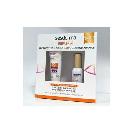 Pack piel de seda SPF50 